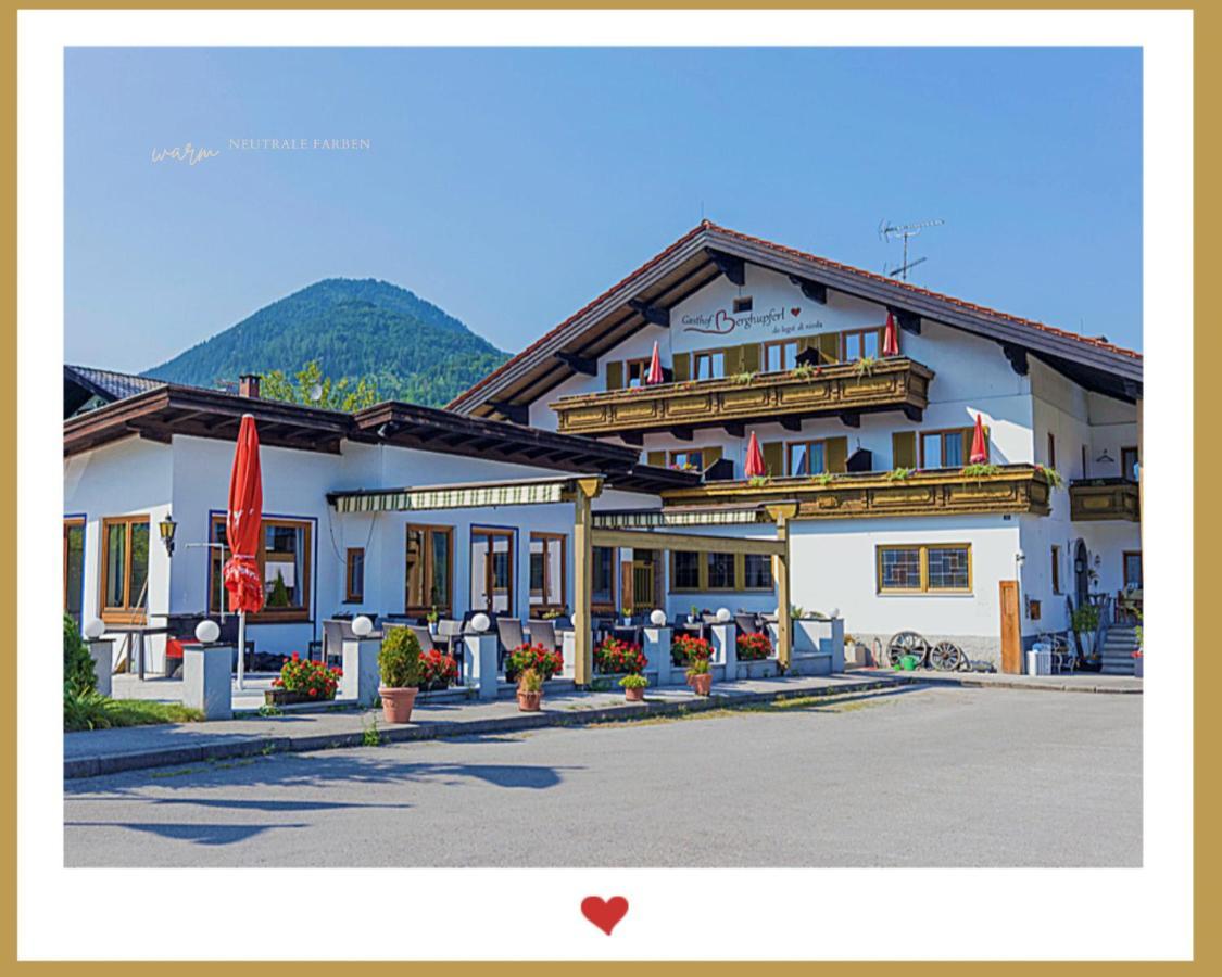 Berghupferl - Do Legst Di Nieda Oberaudorf Exterior foto